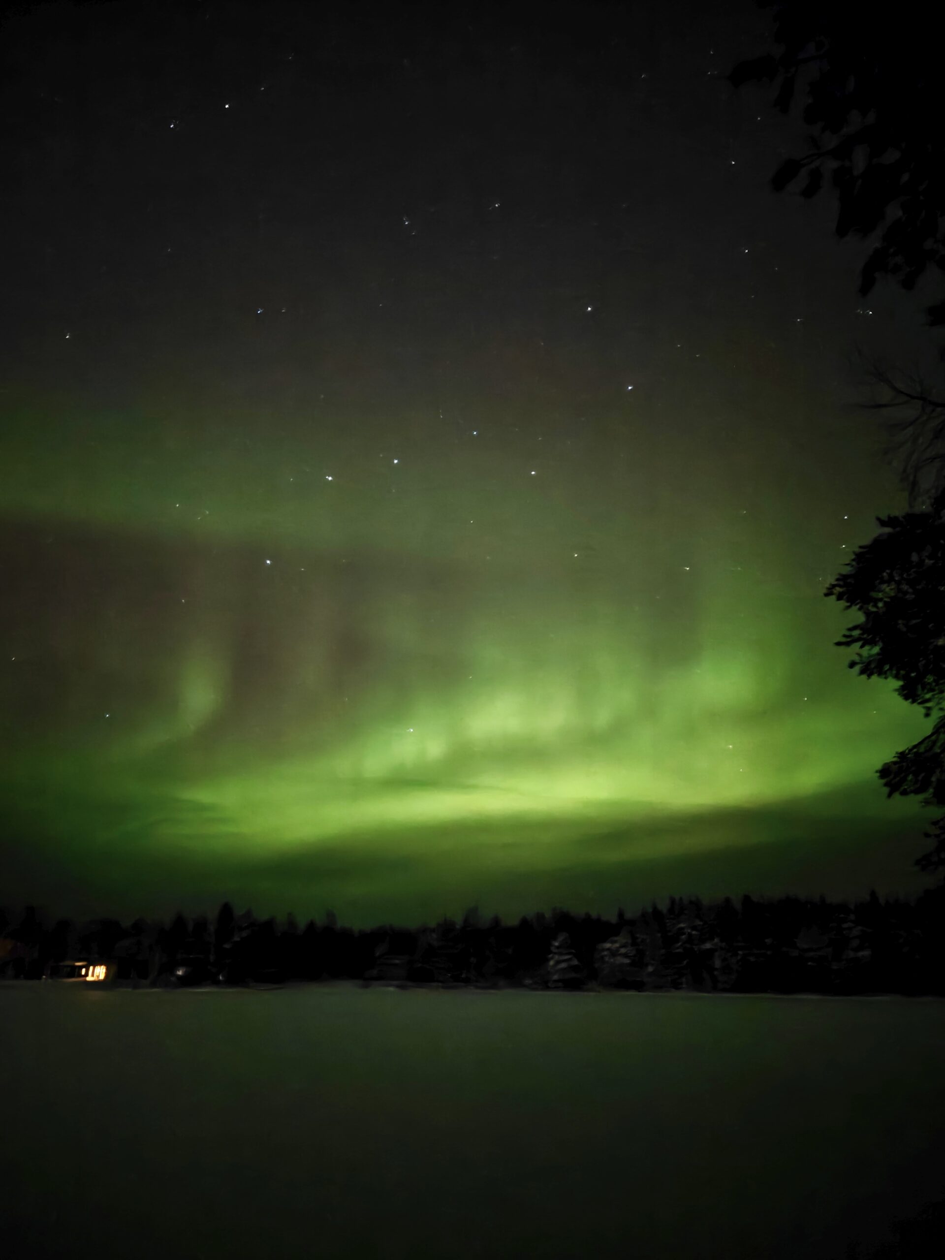 Vihreitä Revontulia Rovaniemellä